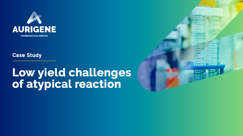 Low yield challenges of a typical reaction