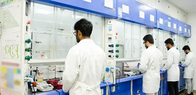 Specialized chemistry development and manufacturing laboratory