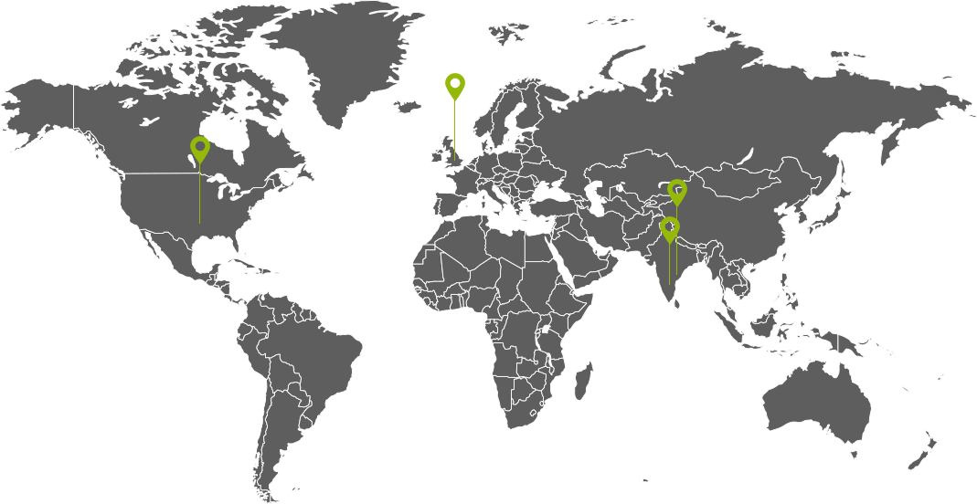 Aurigene Pharmaceutical Service Location Map
